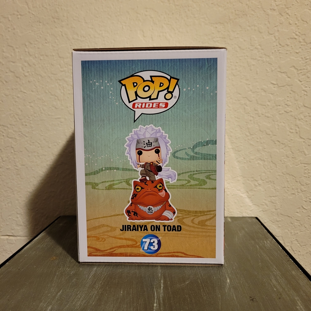 Funko Pop Animation Rides Naruto Shippuden Jiraiya On Toad (HT Exclusive) #73 - Picture 4 of 5